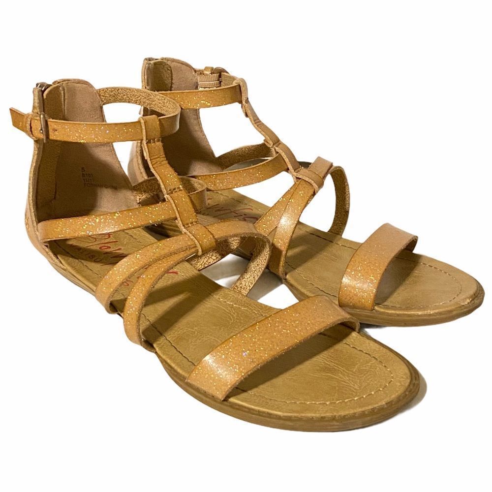 Blowfish Malibu Kids Gladiator Party Walking Sandals 5 Youth